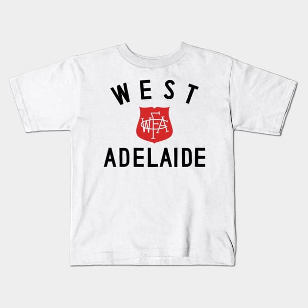 West adelaide football club | AFL Aussie football Kids T-Shirt by euror-design